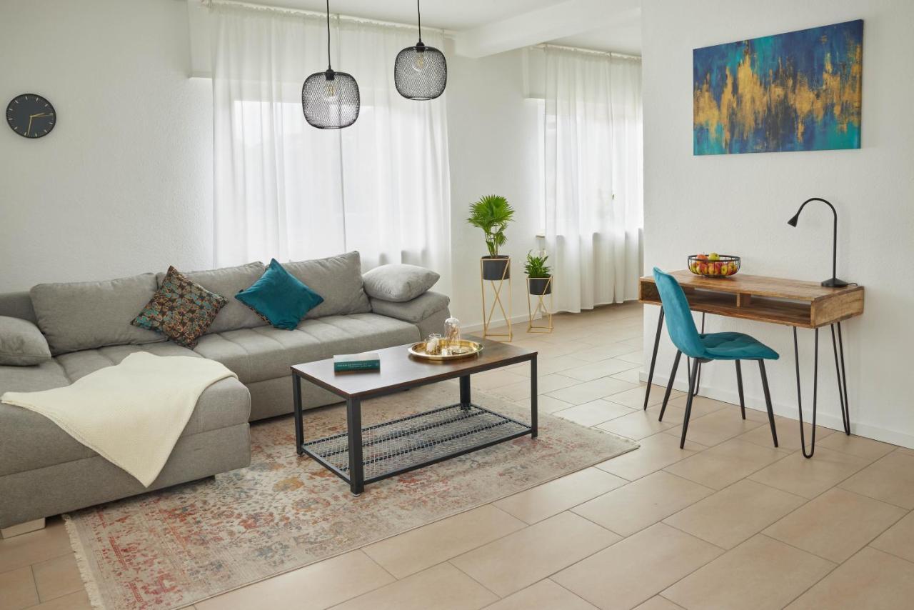 Ajko Homes - Design Apartment - Parkplatz - Balkon - Netflix - 6 Pers Walldorf  Kültér fotó
