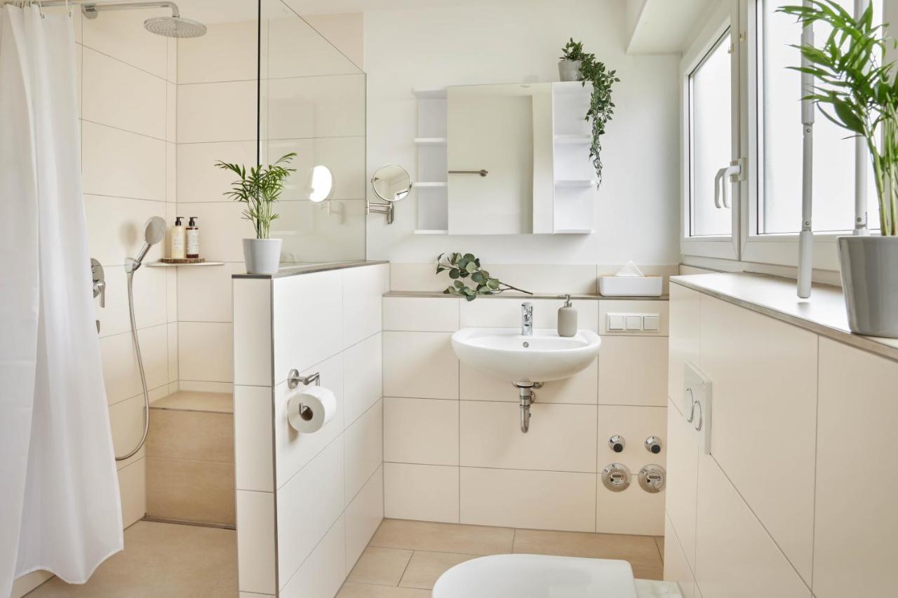 Ajko Homes - Design Apartment - Parkplatz - Balkon - Netflix - 6 Pers Walldorf  Kültér fotó