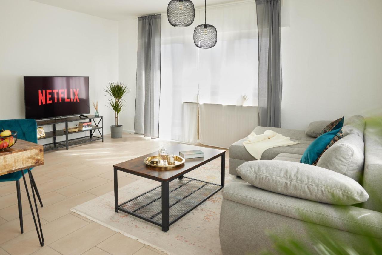 Ajko Homes - Design Apartment - Parkplatz - Balkon - Netflix - 6 Pers Walldorf  Kültér fotó