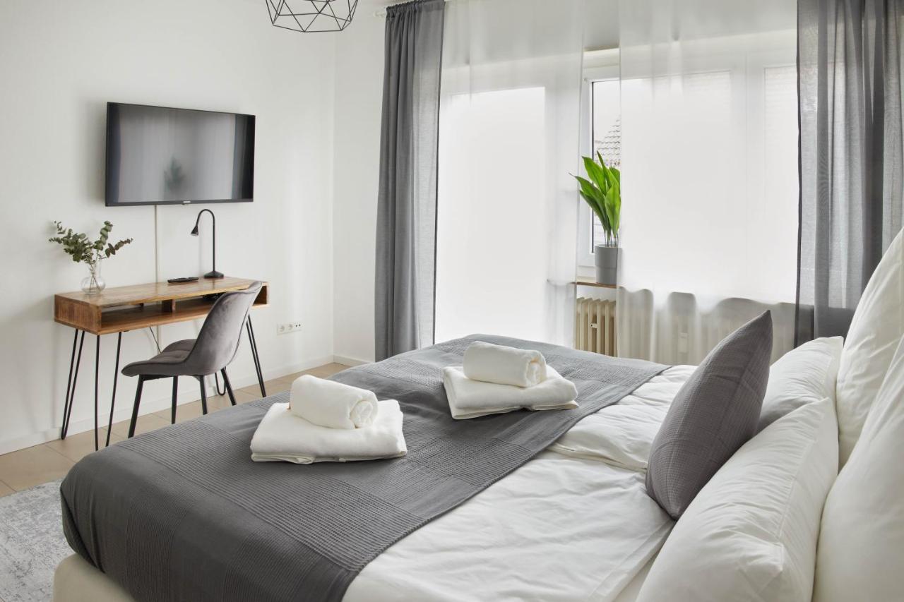 Ajko Homes - Design Apartment - Parkplatz - Balkon - Netflix - 6 Pers Walldorf  Kültér fotó